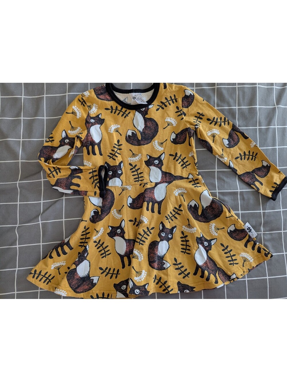 Paapii foxes skater dress